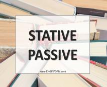 stative passive  to be   past participle   preposition   Stative Passive (To be + Past Participle + Preposition).