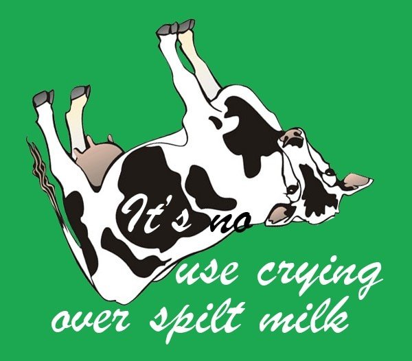 idioma nedeli: no use crying over spilt milk29 Ідіома тижня: no use crying over spilt milk