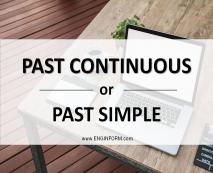 past simple ili past continuous 49 Past Simple або Past Continuous?