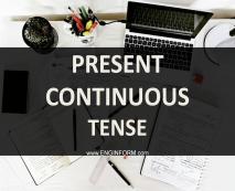 present continuous tense 57 Present Continuous Tense.