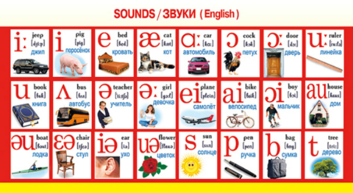  Англійські звуки для дітей: вчимо англійську транскрипцію з дитиною